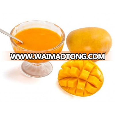 Mango pulp in tin